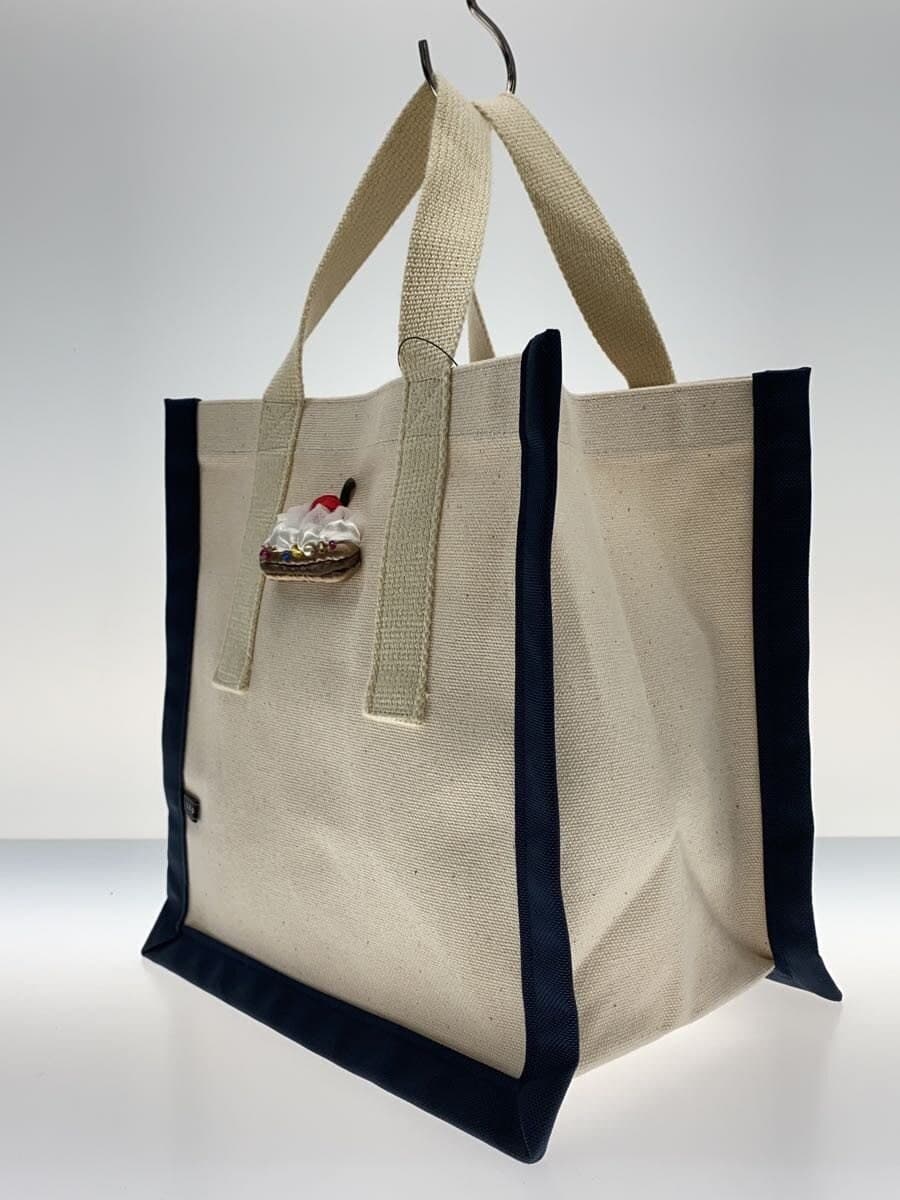 LUDLOW Eclair Tote Bag Canvas CRM 2