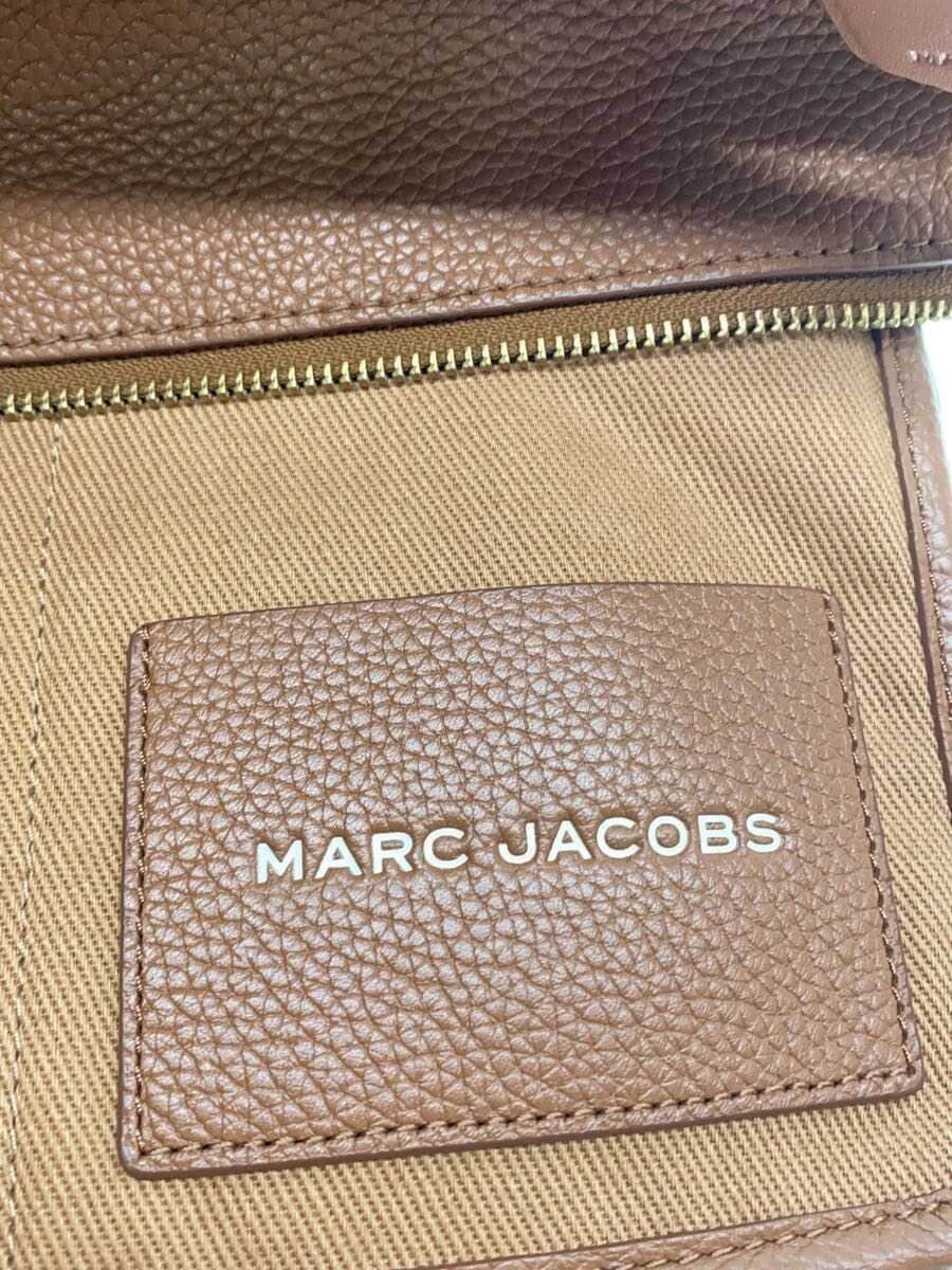 MARC JACOBS tote bag leather BRW plain QC-007641 5