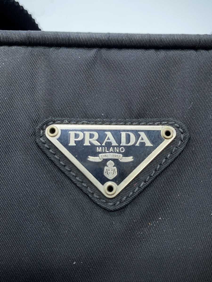 PRADA Handbag Nylon BLK 5