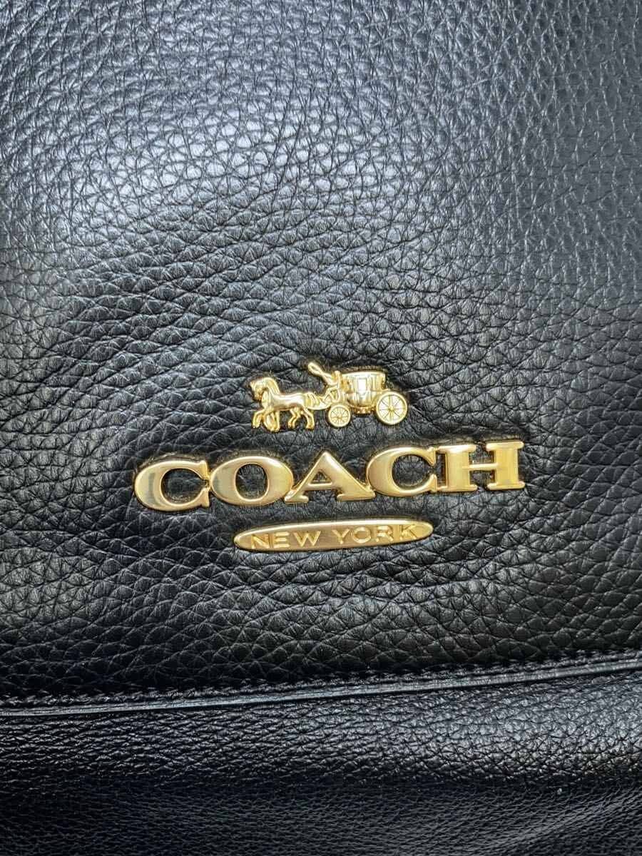 COACH Shoulder Bag BLK F31467 5