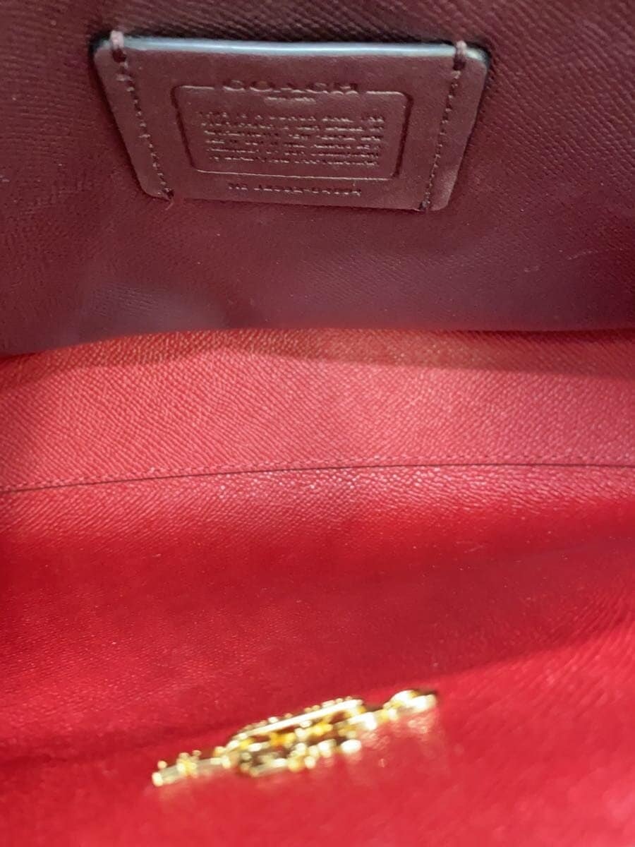 COACH Shoulder Bag Leather Black J2332-C4084 7