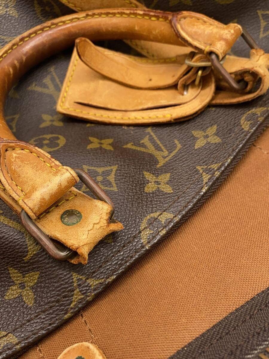 LOUIS VUITTON Boston Bag Leather BRW 7
