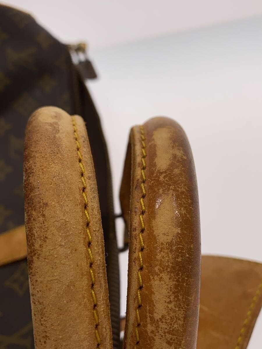 LOUIS VUITTON Boston Bag Leather BRW 8