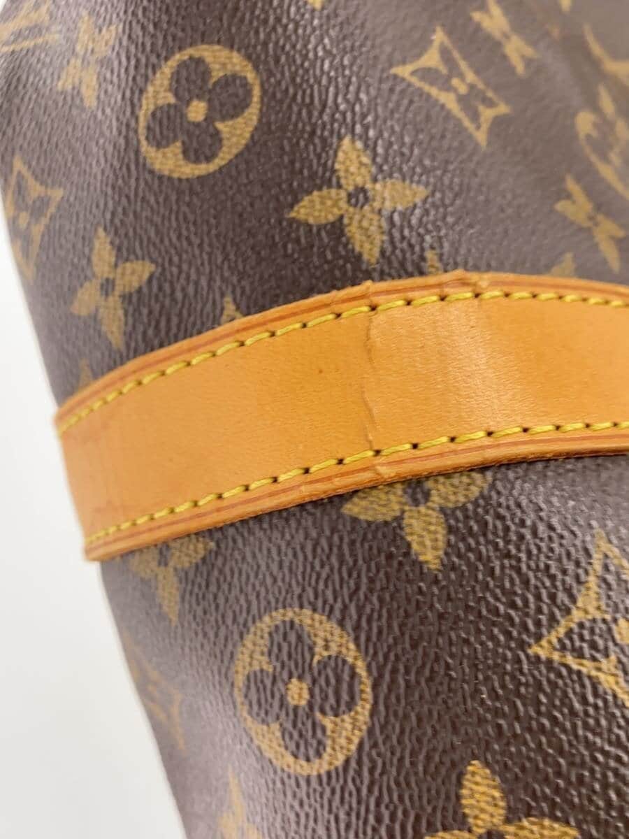 LOUIS VUITTON Keepall Bandouliere 60_Monogram Canvas PVC BRW Monogram 8