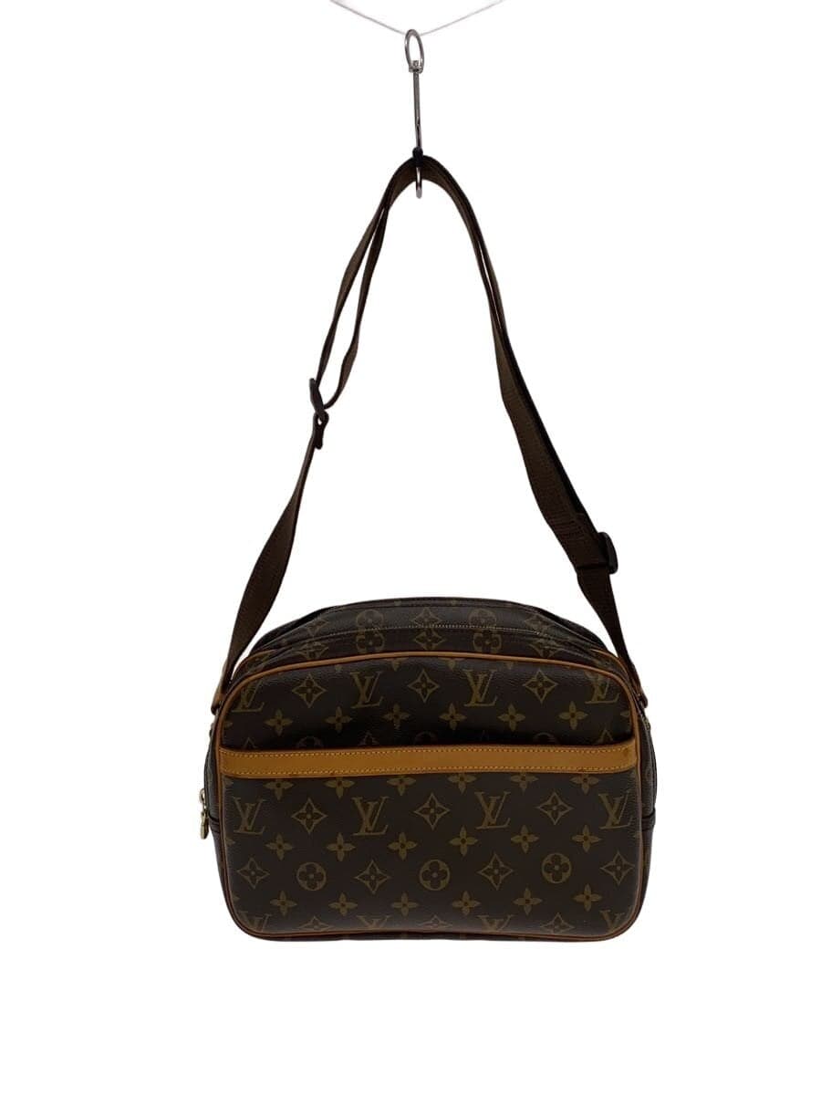 LOUIS VUITTON Reporter PM_Monogram Canvas PVC BRW