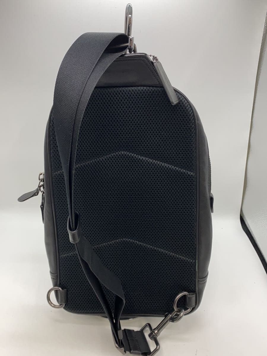 COACH Shoulder Bag Leather BLK Solid C2931 3