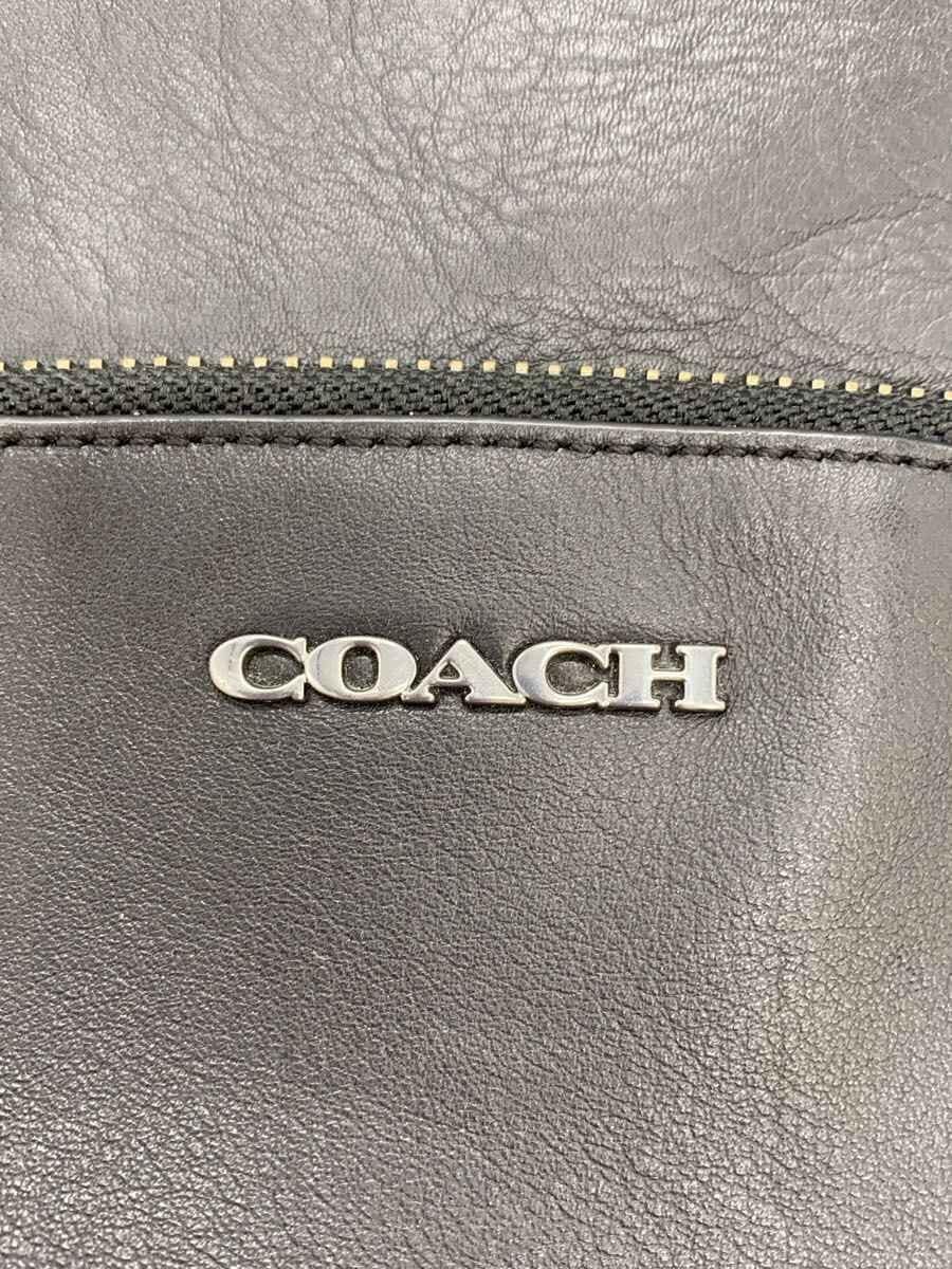 COACH Shoulder Bag Leather BLK Solid C2931 5
