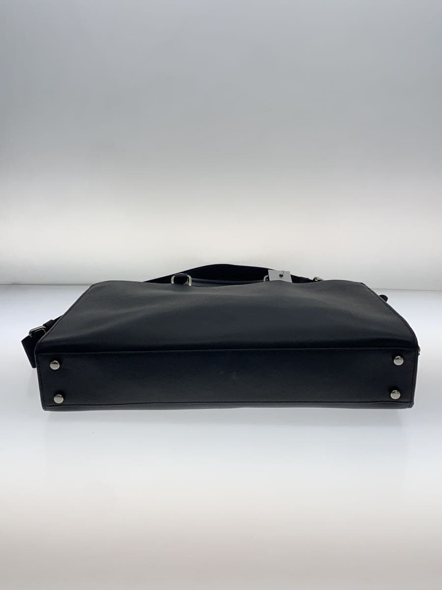 COACH Briefcase Leather Black F73524 4