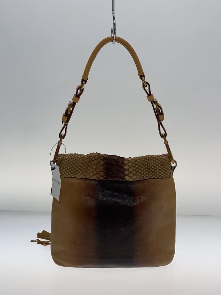 PRADA Shoulder Bag Nylon BEG Animal Print 3