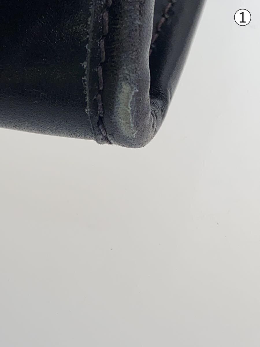 GUCCI Boston Bag Suede Navy 7