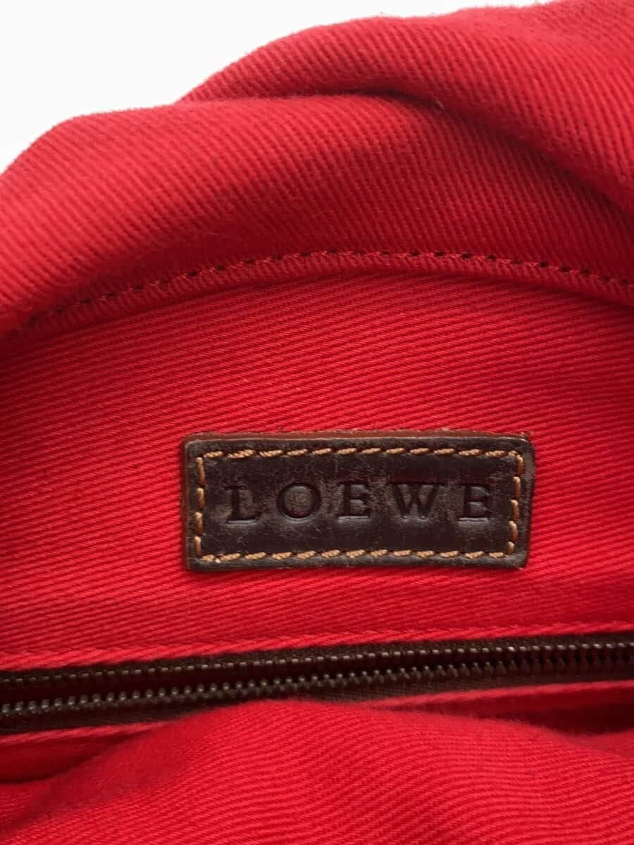 LOEWE shoulder bag suede BRW 5