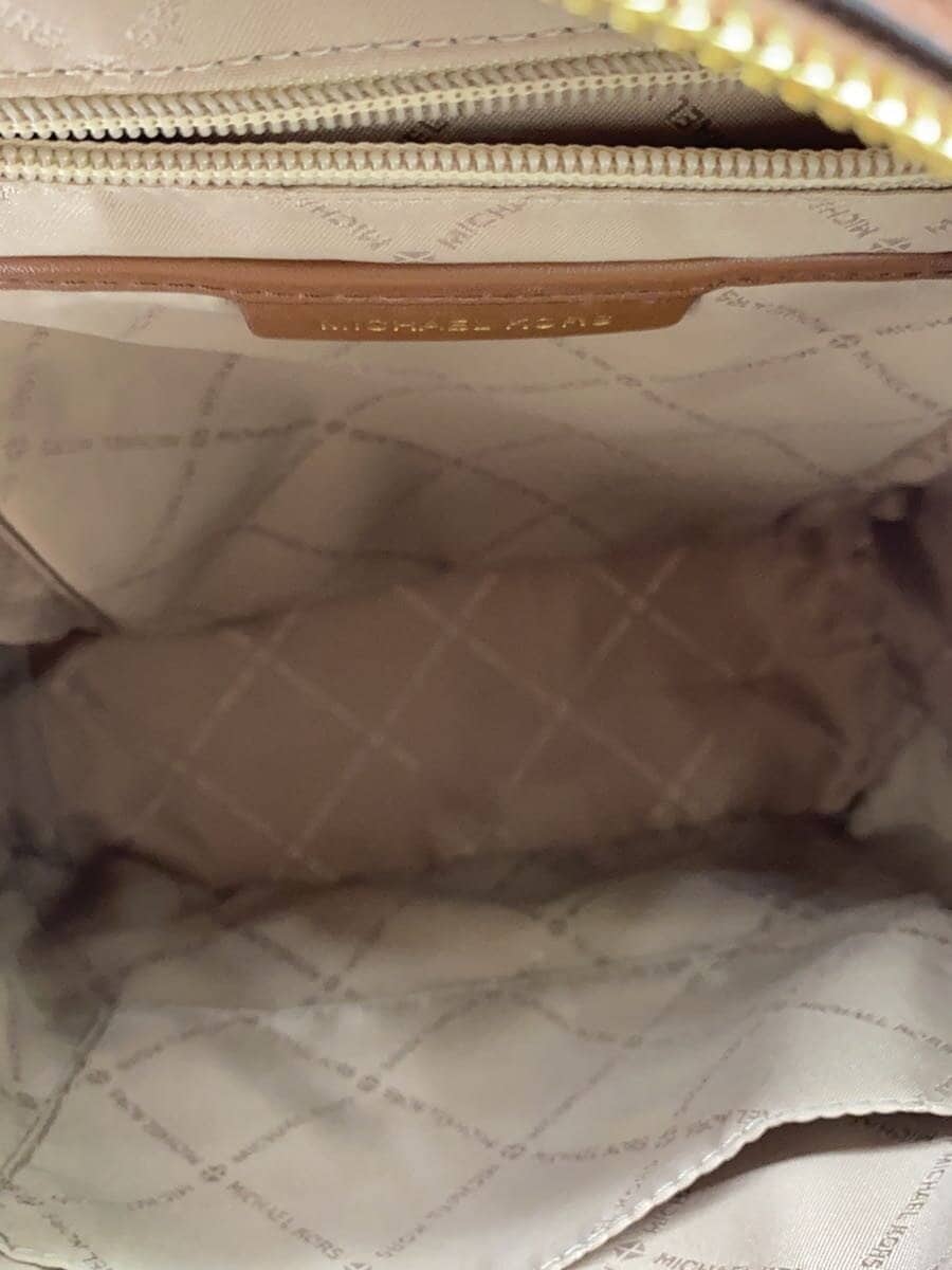 MICHAEL KORS Backpack Leather White All-over Print 35T1G4AB2L 6