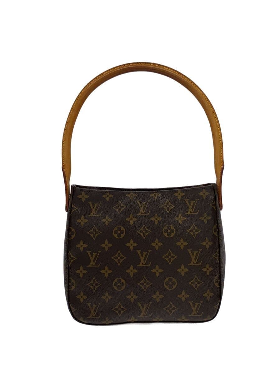 LOUIS VUITTON Looping MM Monogram Canvas PVC BRW M51146