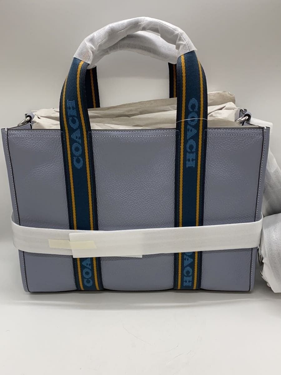 COACH Tote Bag Leather BLU G2377-CM067 3