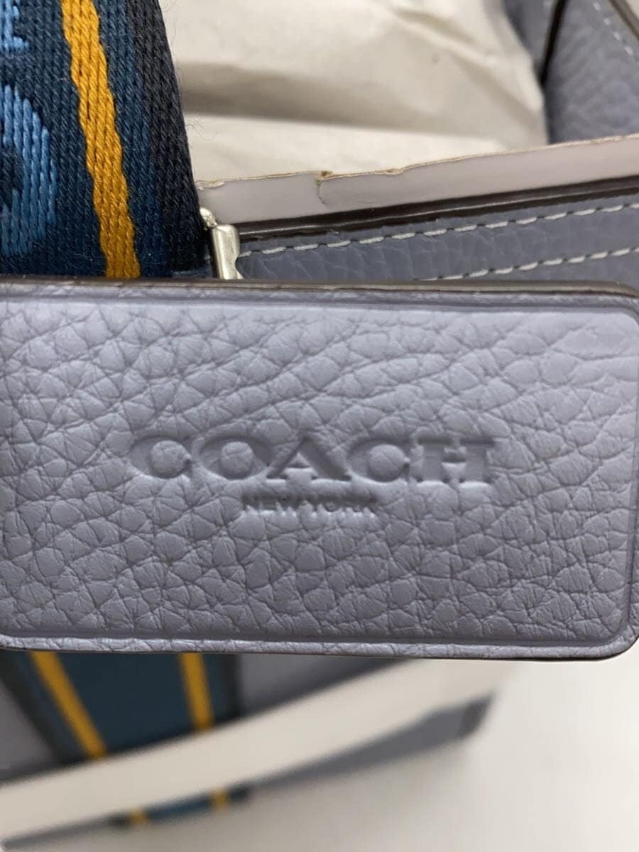 COACH Tote Bag Leather BLU G2377-CM067 5