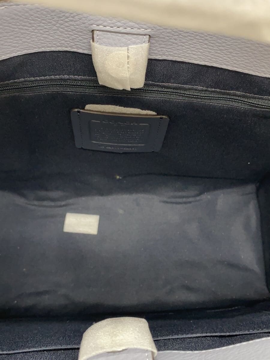 COACH Tote Bag Leather BLU G2377-CM067 6