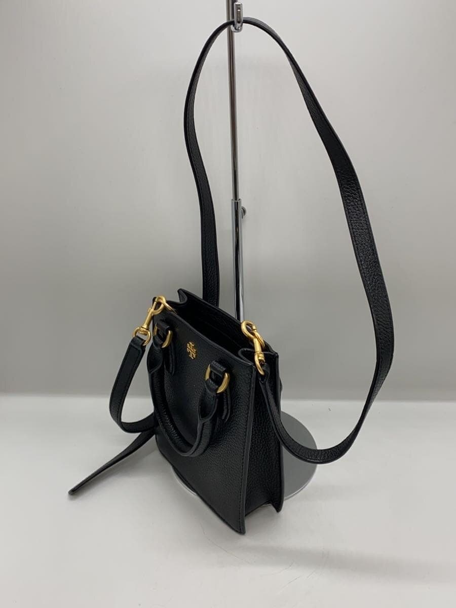 TORY BURCH Shoulder Bag Leather BLK 10010539 2