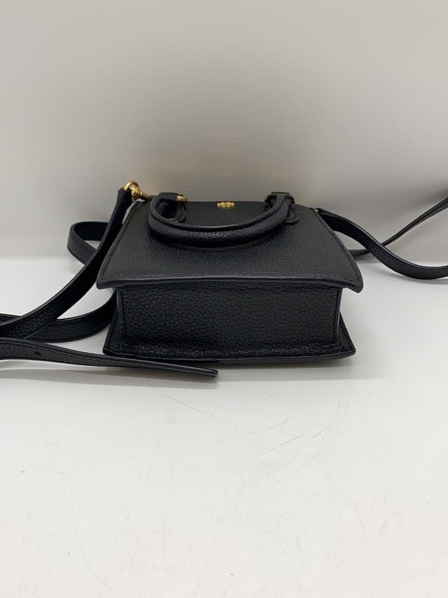 TORY BURCH Shoulder Bag Leather BLK 10010539 4