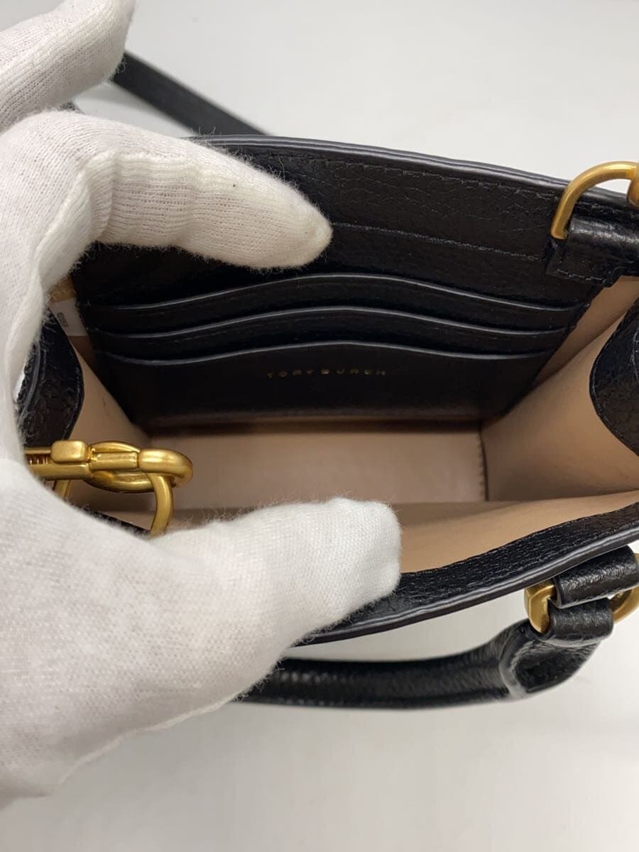 TORY BURCH Shoulder Bag Leather BLK 10010539 6