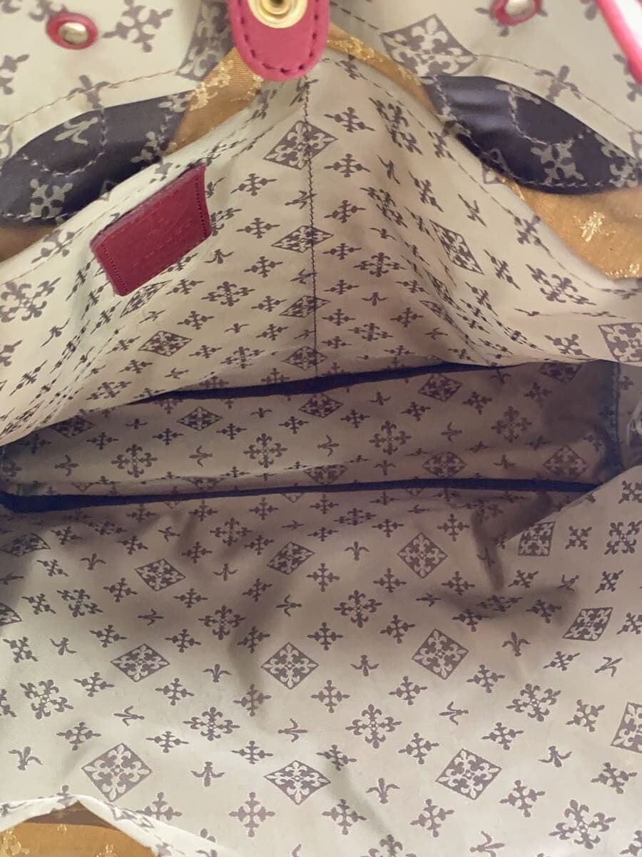 Russet Tote Bag Polyester BRW All-over Print RUZ1082221A0006 6