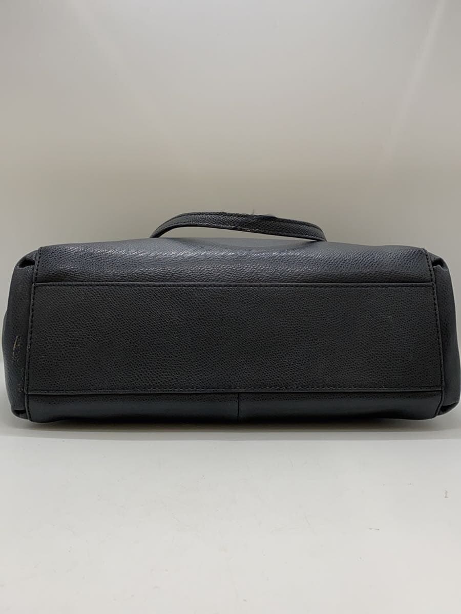 Coachtopia Handbag Leather NVY Solid F34673 4