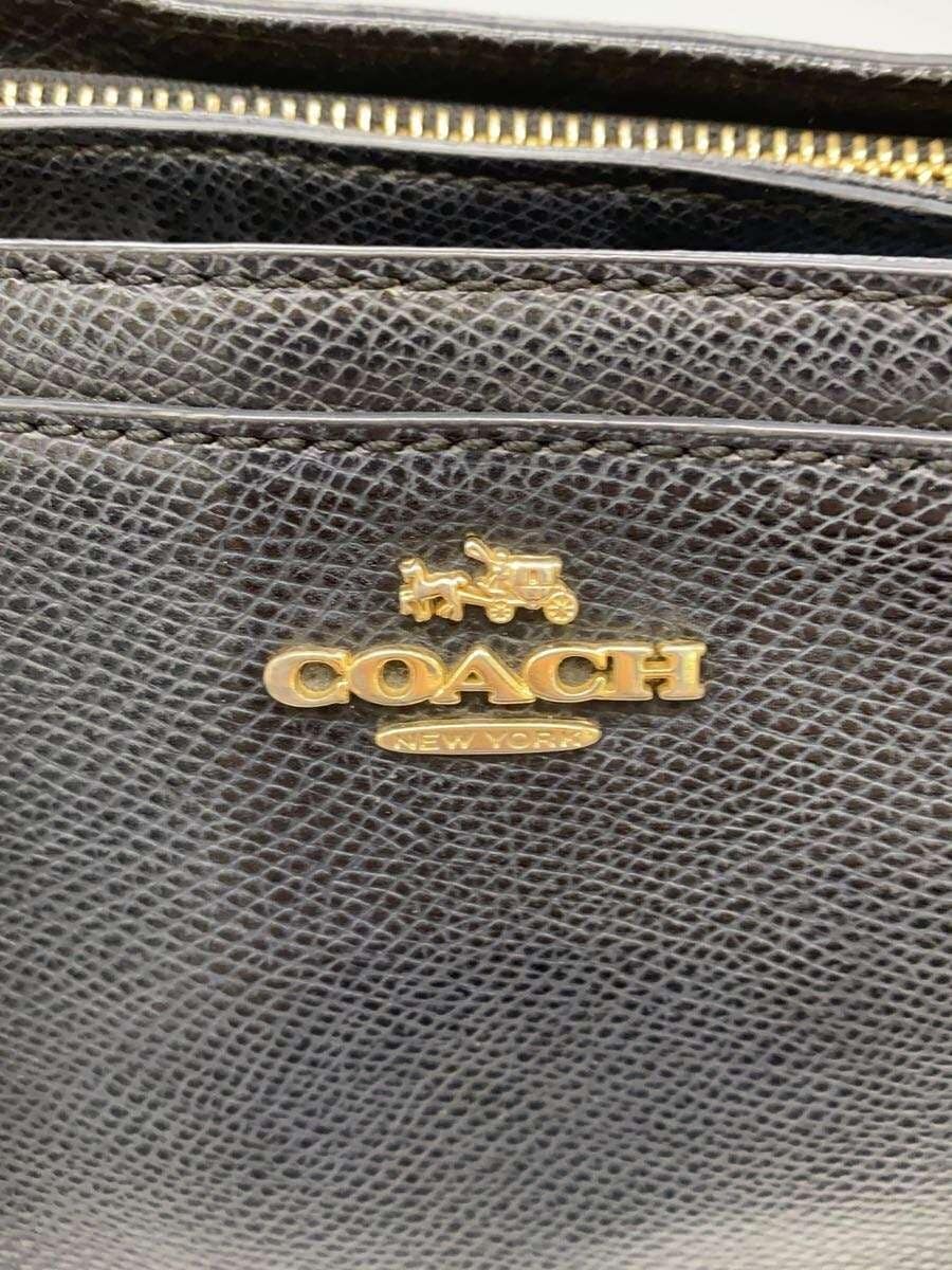 Coachtopia Handbag Leather NVY Solid F34673 5