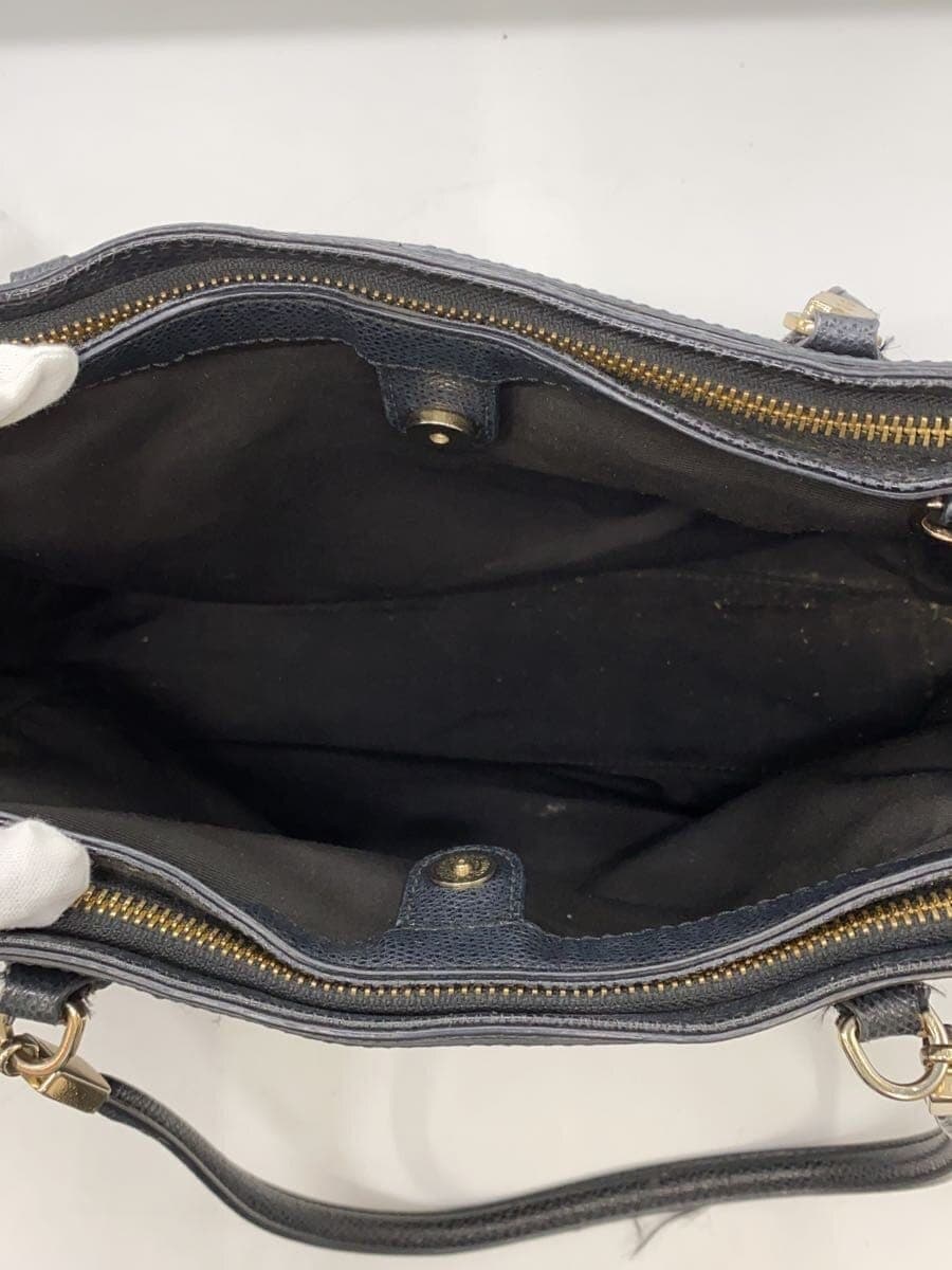 Coachtopia Handbag Leather NVY Solid F34673 6