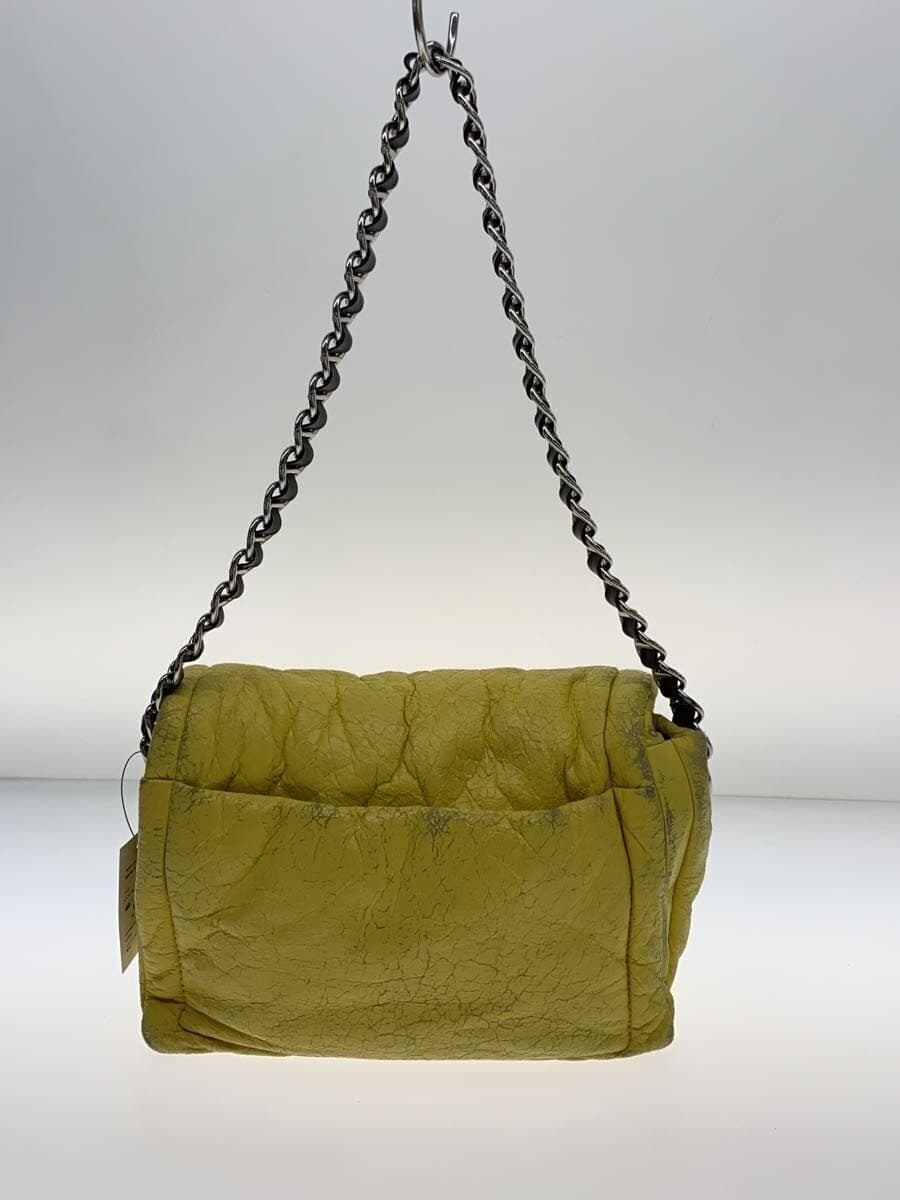 MARC JACOBS Handbag Polyester YLW Solid Color 3