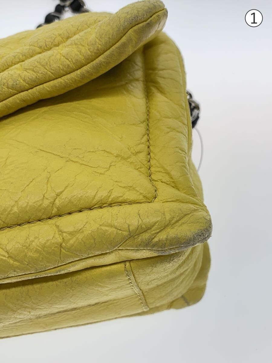 MARC JACOBS Handbag Polyester YLW Solid Color 7