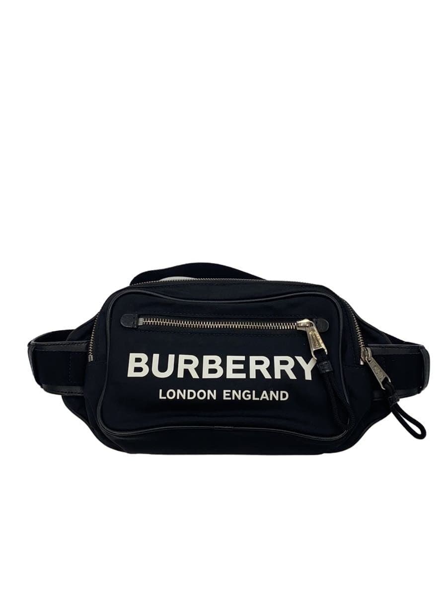 BURBERRY LONDON Body Bag Polyester BLK Print 8021089