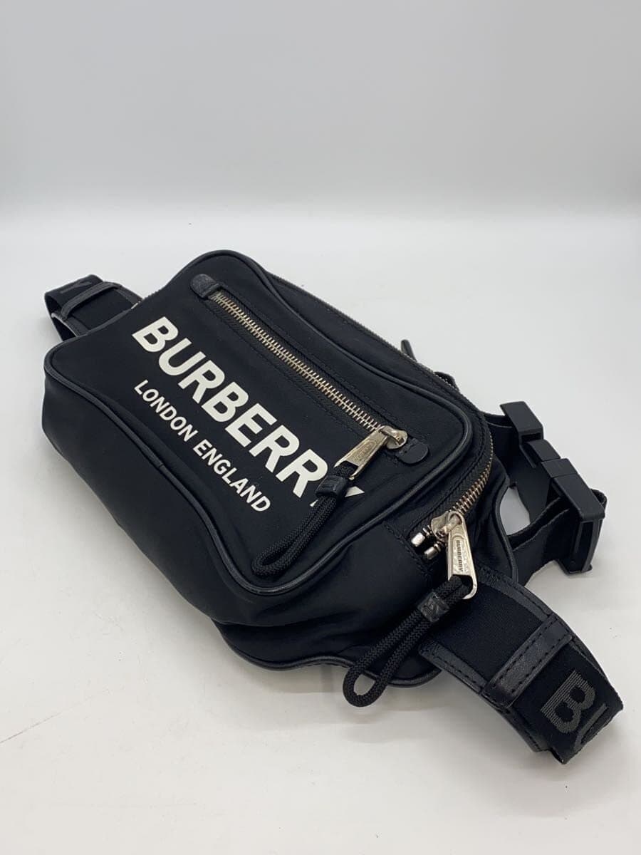 BURBERRY LONDON Body Bag Polyester BLK Print 8021089 2