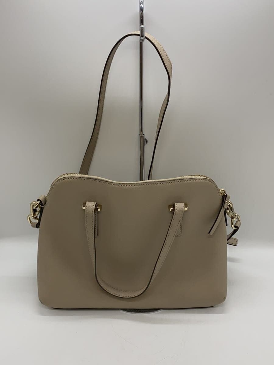 kate spade new york Shoulder Bag Leather BEG 3