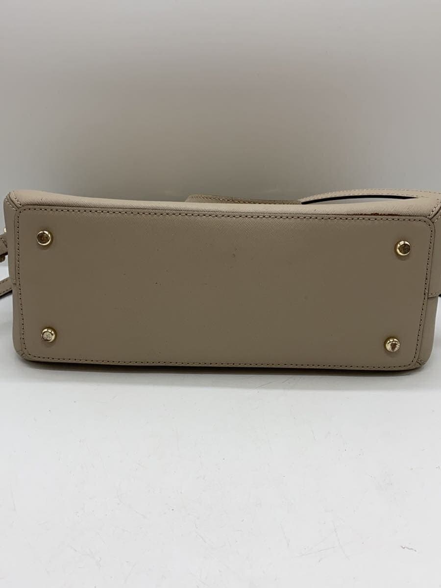 kate spade new york Shoulder Bag Leather BEG 4