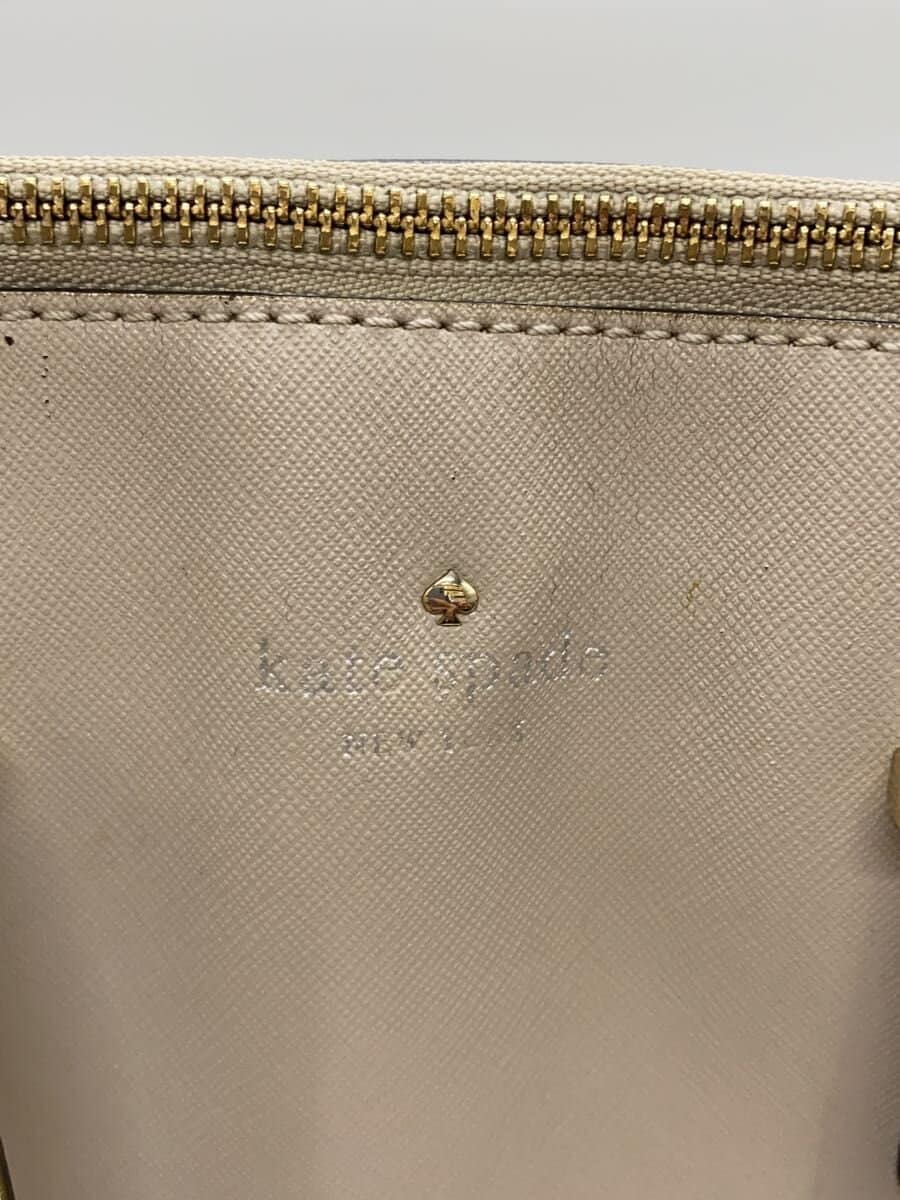 kate spade new york Shoulder Bag Leather BEG 5