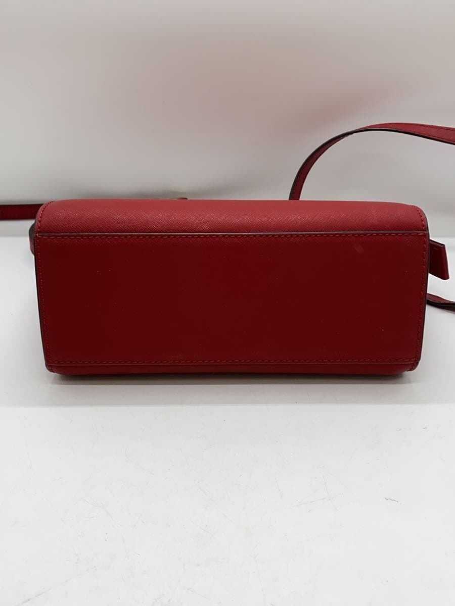 MICHAEL KORSSELMA MD MESSENGER Shoulder Bag Leather RED Solid 35H8GLMM6L 4