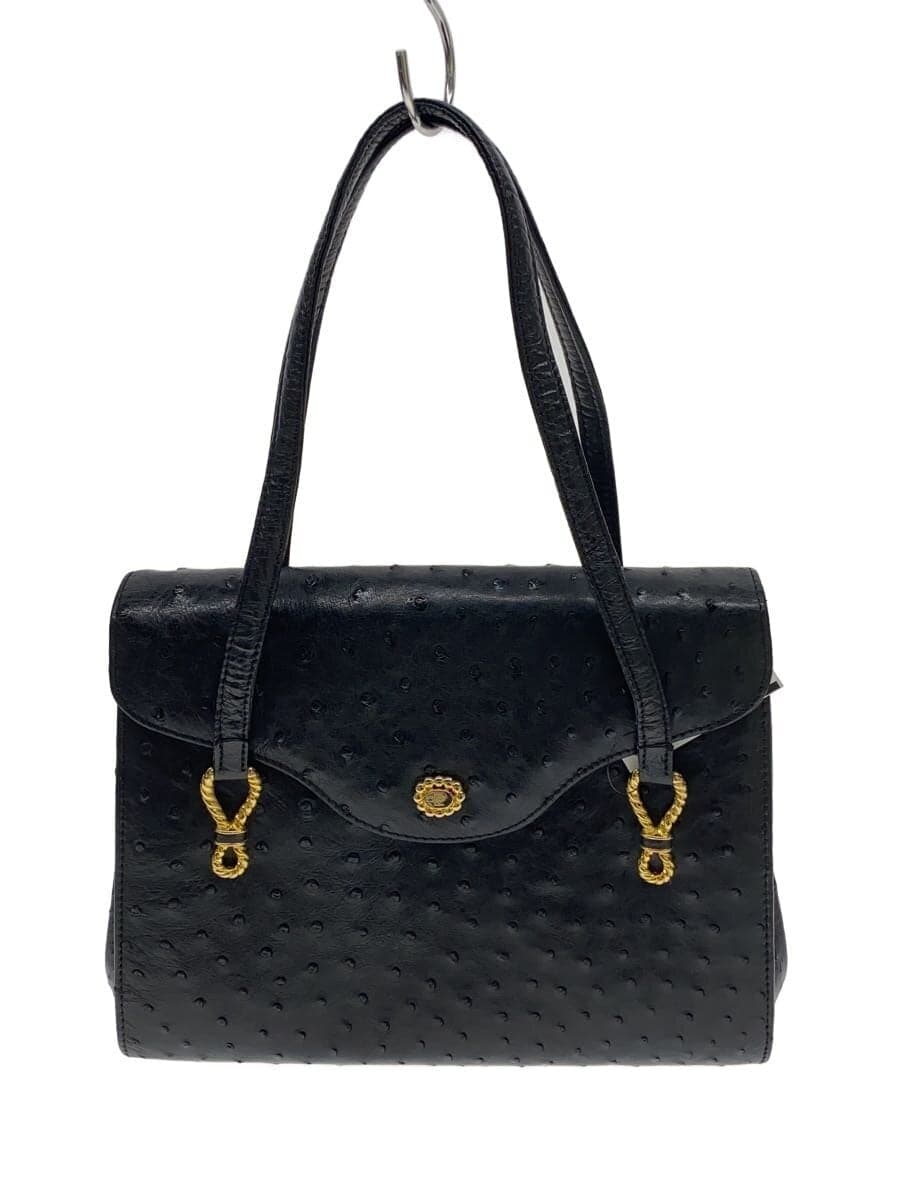 Pierre Cardin Handbag Leather Black
