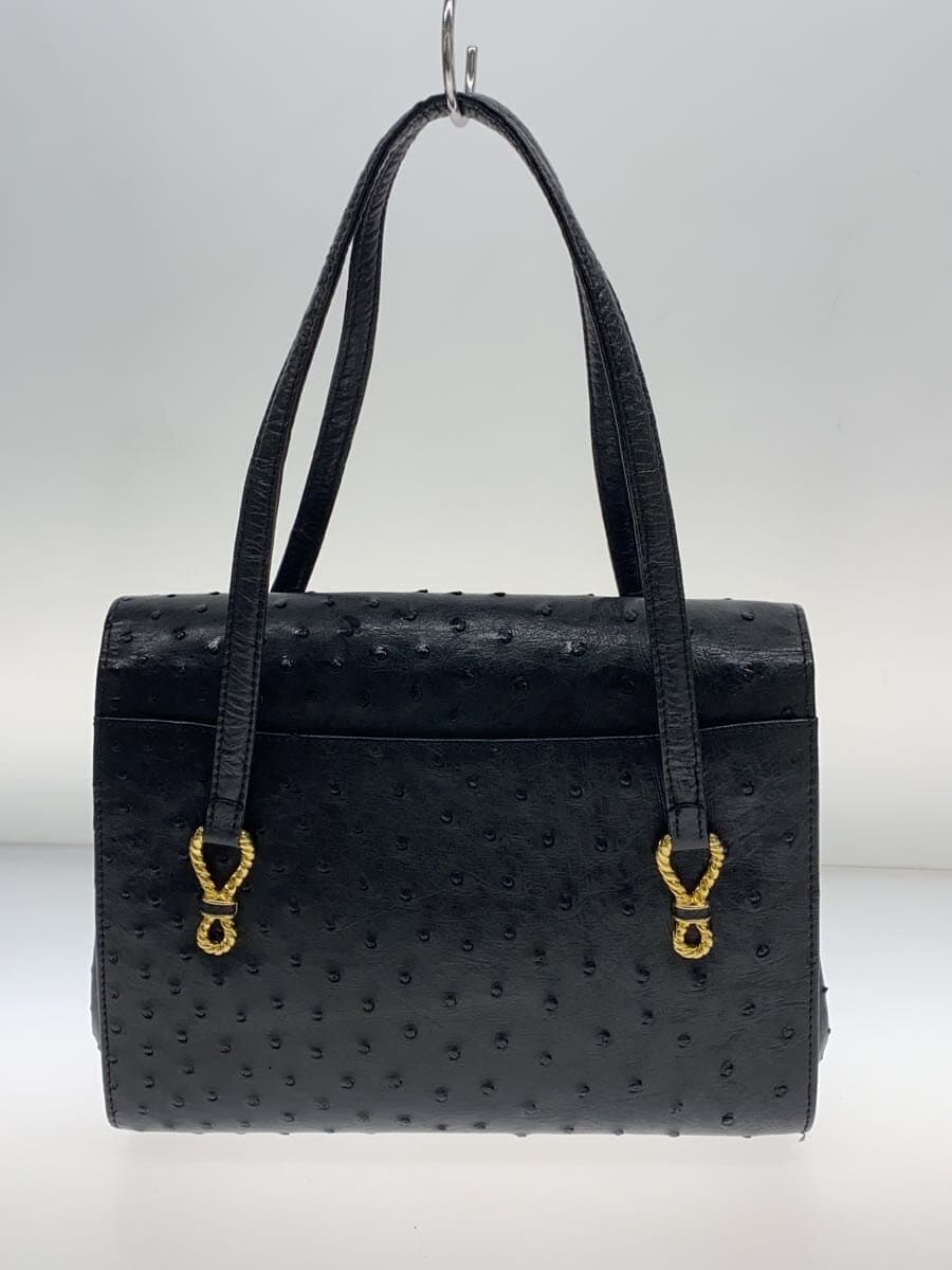 Pierre Cardin Handbag Leather Black 3