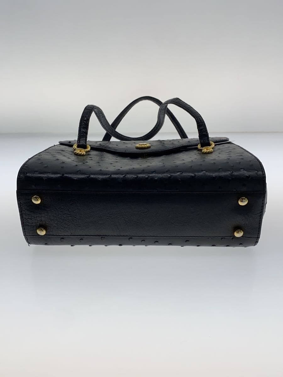 Pierre Cardin Handbag Leather Black 4