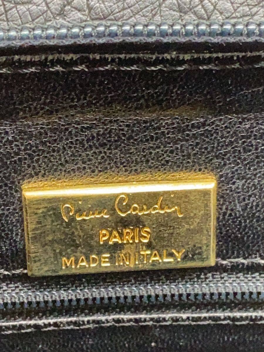 Pierre Cardin Handbag Leather Black 5