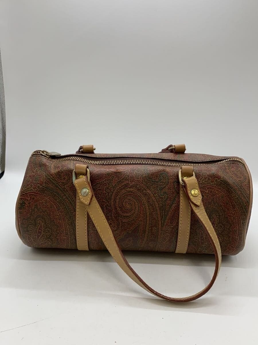 ETRO mini Boston handbag PVC multicolor paisley 3