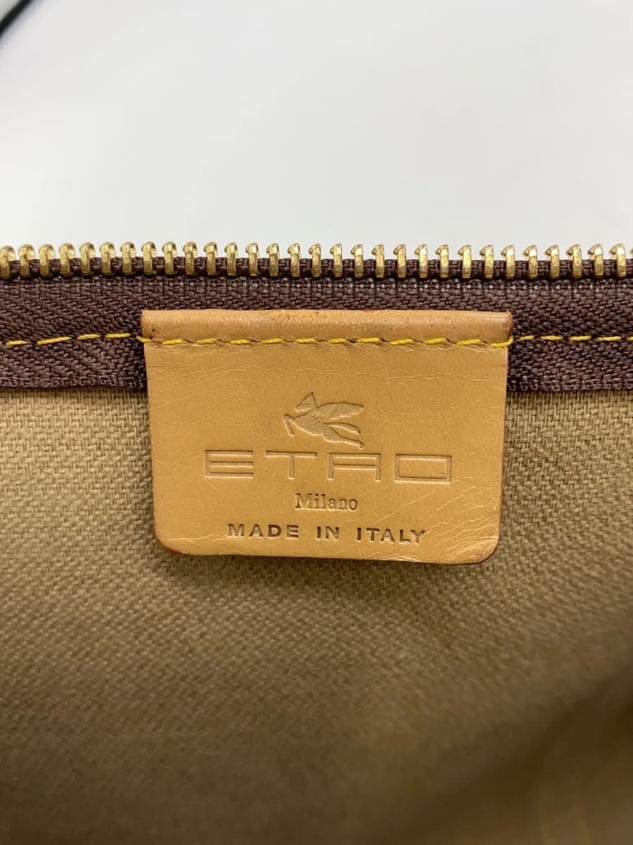 ETRO mini Boston handbag PVC multicolor paisley 5