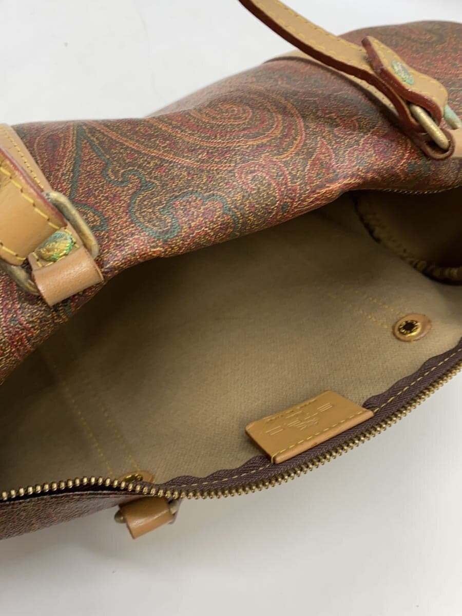 ETRO mini Boston handbag PVC multicolor paisley 6