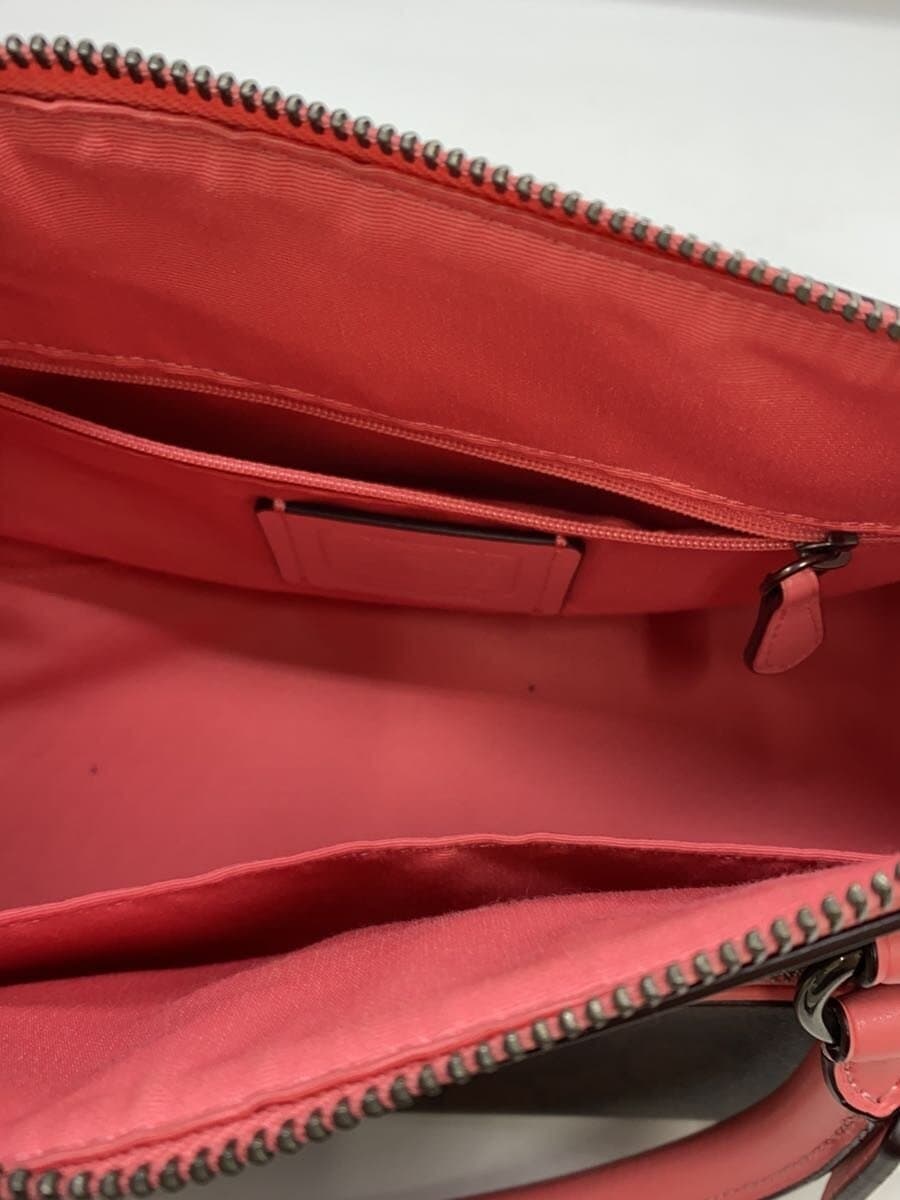 COACH Shoulder Bag Leather BRW All-over Pattern C2081-83607 7