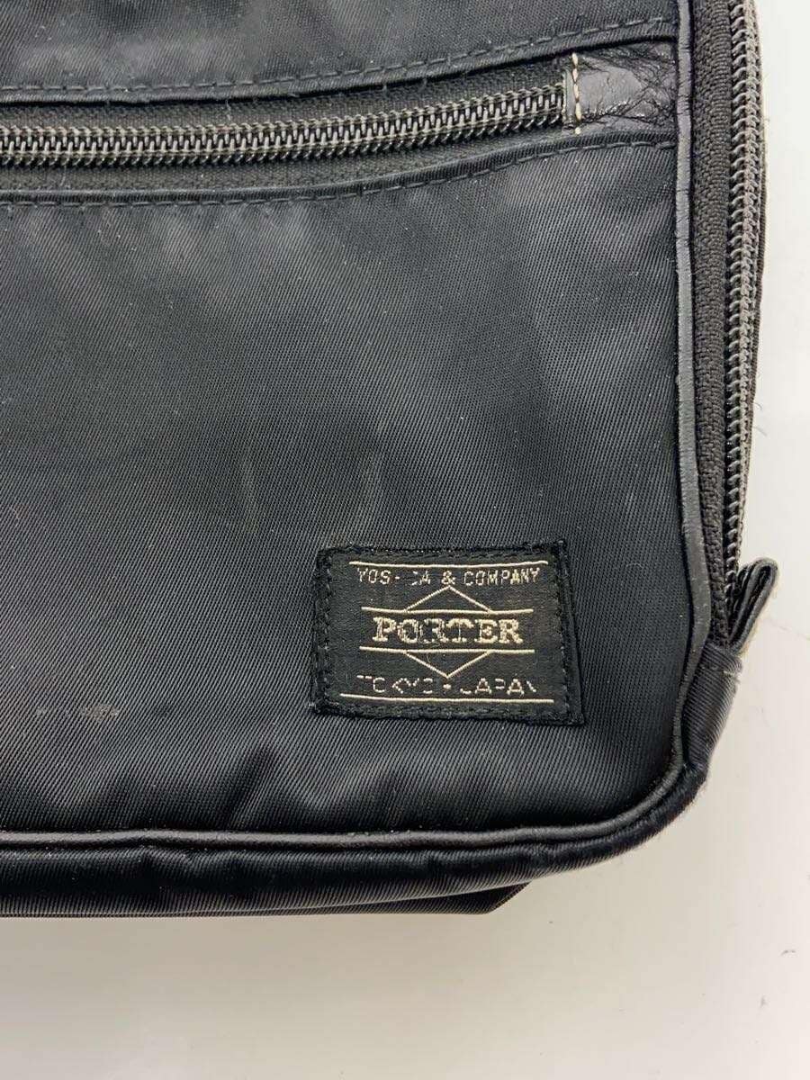 PORTER Shoulder Bag BLK Solid 5