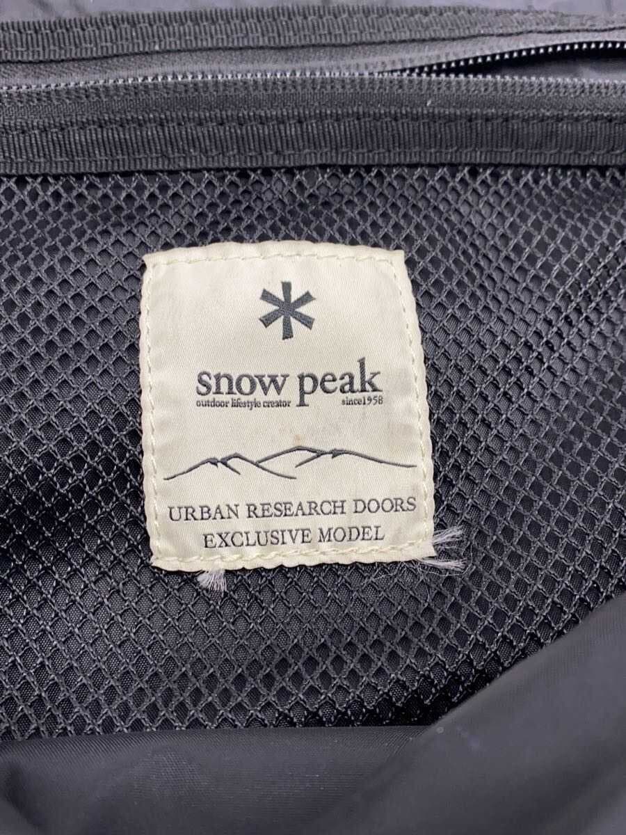 snow peak x URBAN RESEARCH Backpack Nylon BLK UR-AC-24SU701 5