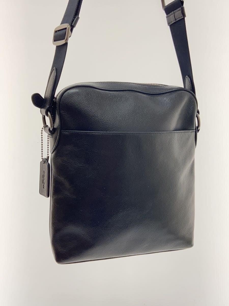 COACH Shoulder Bag Leather BLK F68014 3