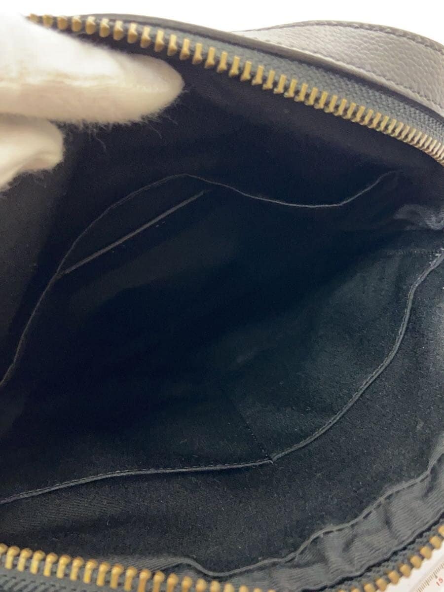 COACH Shoulder Bag Leather BLK F68014 6