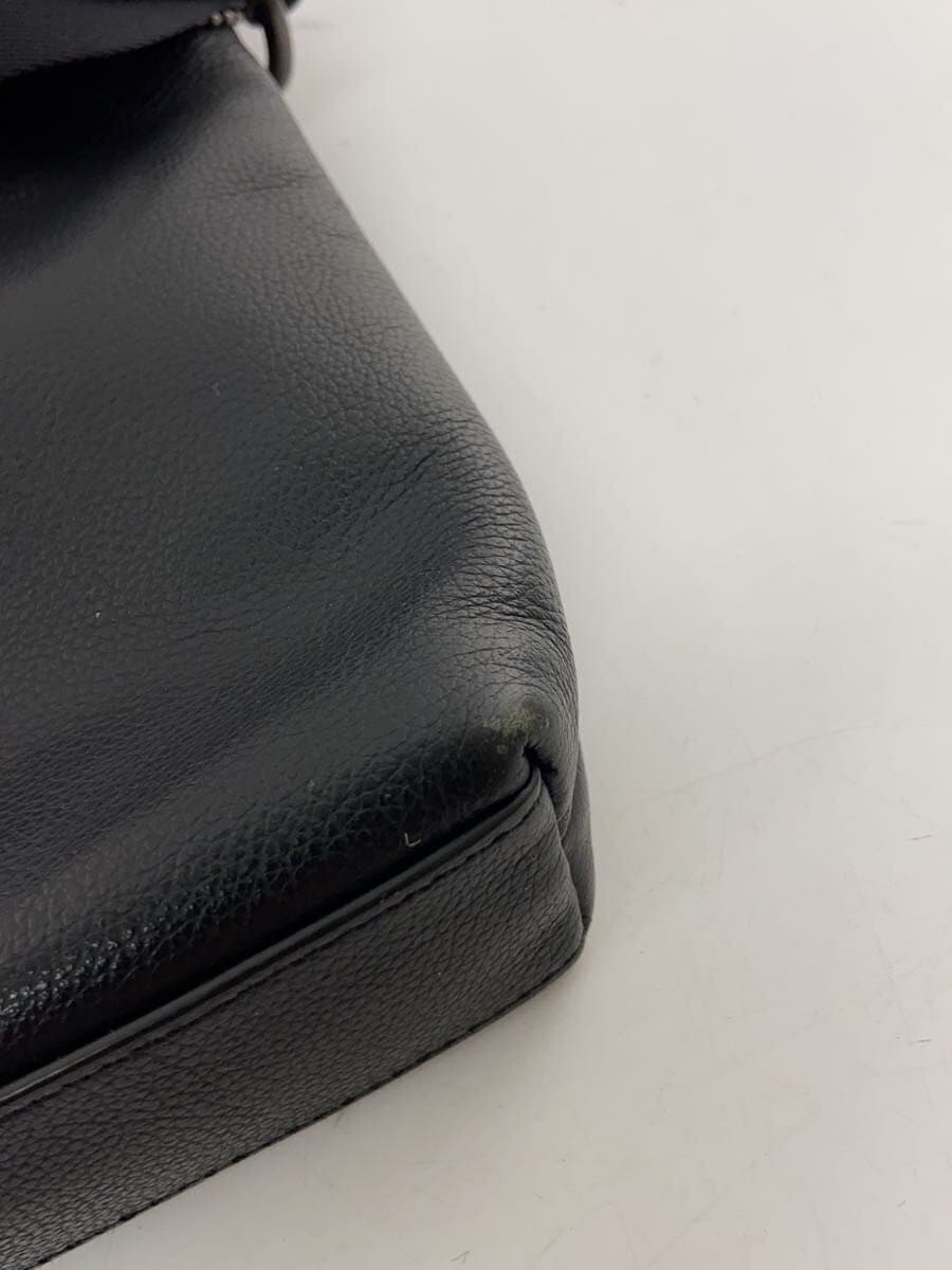 COACH Shoulder Bag Leather BLK F68014 9