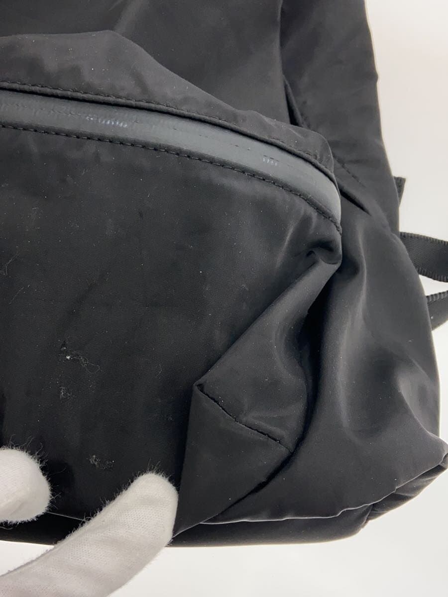 agnes b. Backpack Nylon BLK KS23-01 7