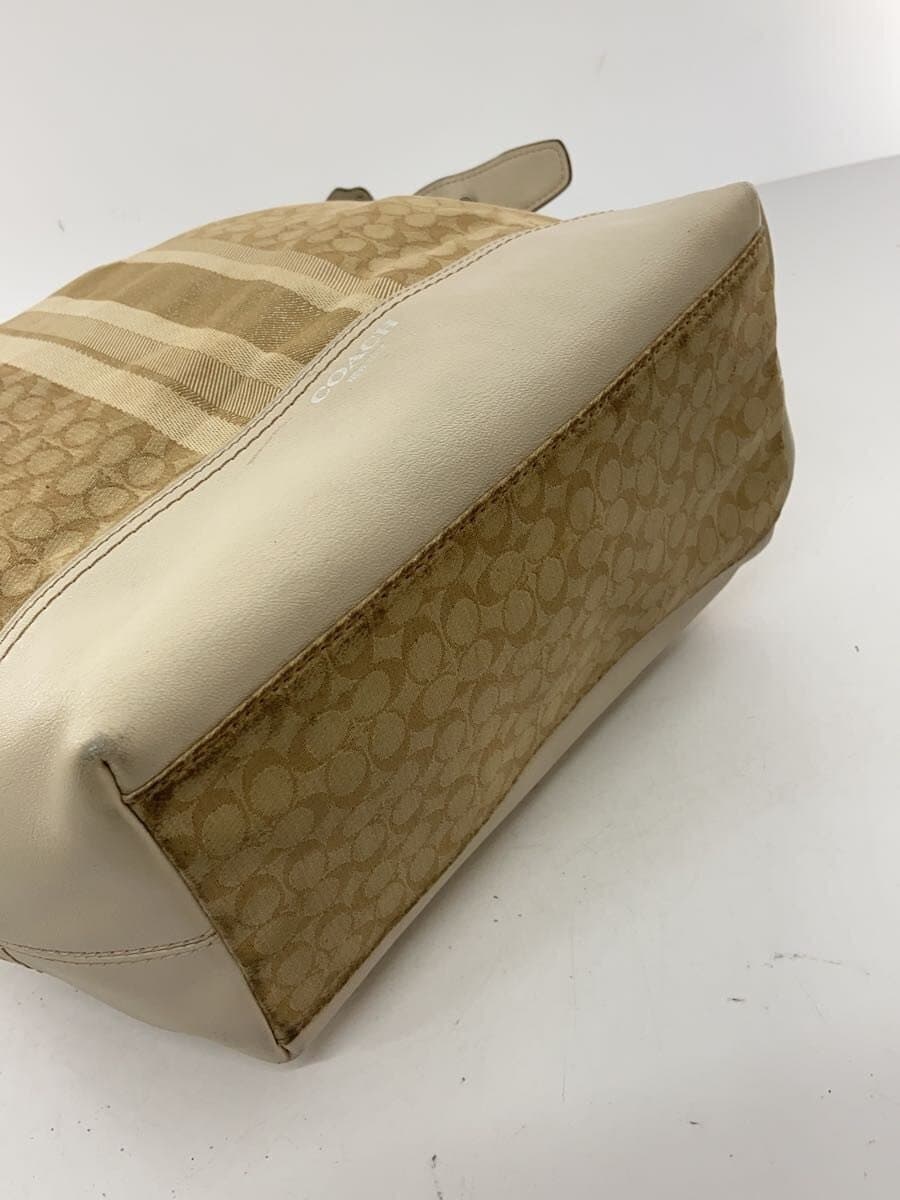 COACH Shoulder Bag BEG All Over Pattern 19918 4